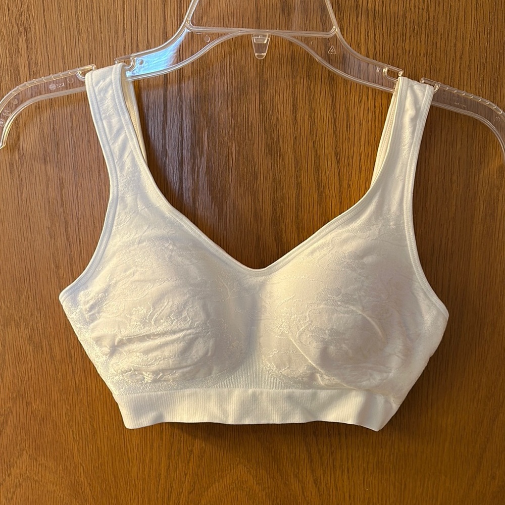Elegant White Lace Bralette by Bali